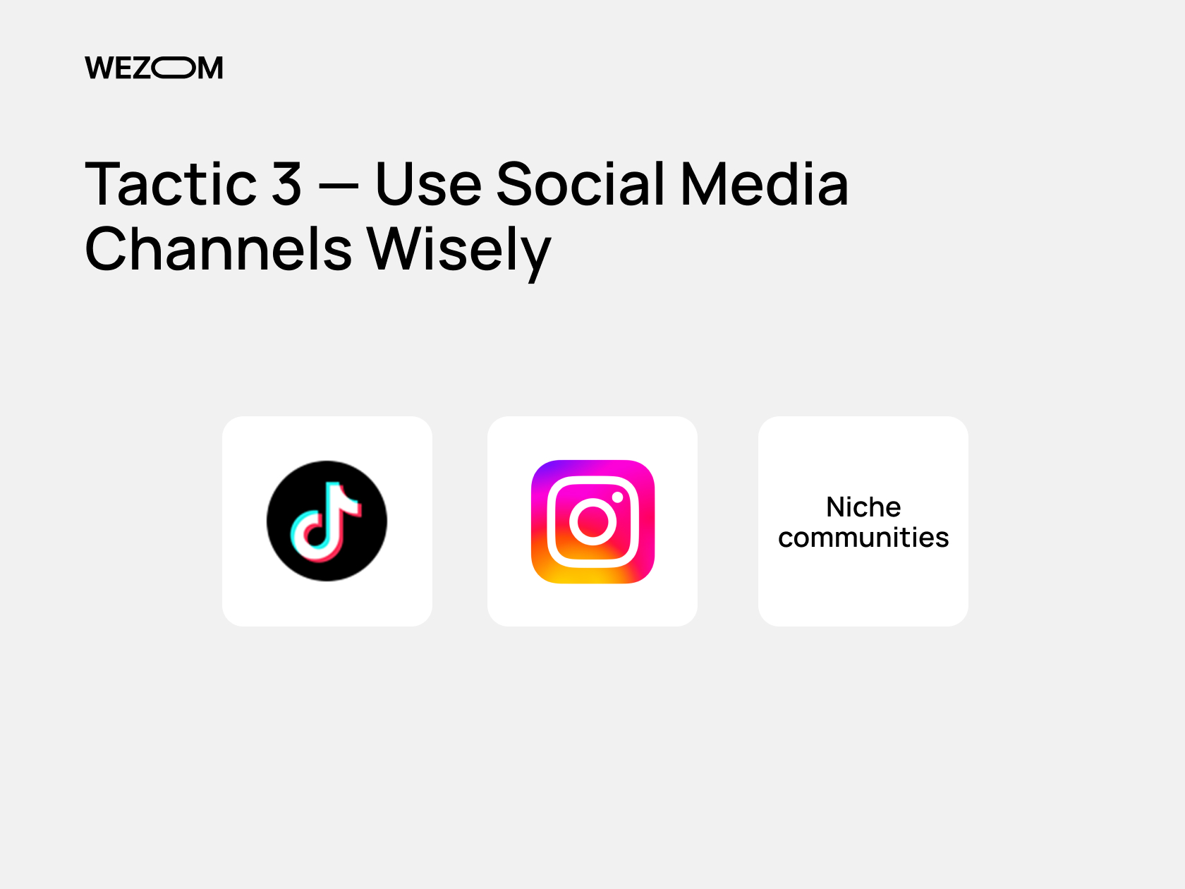 Use social media channels wisely for app virality strategies: TikTok, Instagram, and niche communities to increase app installs